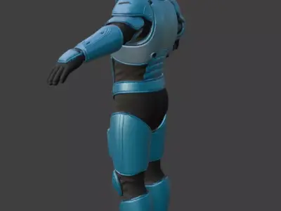 Realistic Astronaut Space Suit 3D model order