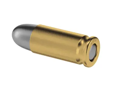 Bullet 9x19mm 3D model