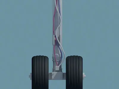Landing Gear 4 3D model