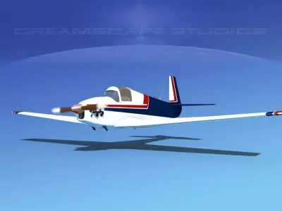 Mooney M-18 Mite V16 3D model