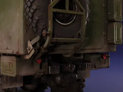 DCB K-133BYAT - Utility Attachment - Unbranded Low-poly 3D model