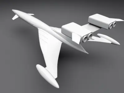 Fireflash scale model 3D print model