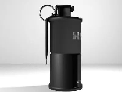 Hand Grenade Special Purpose 3D model
