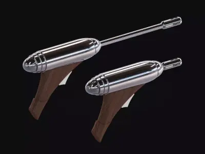 ELG-3A Padme Blaster - 3D Print Files STL 3D model