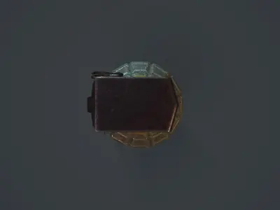  Military Grenade MK2 Low-poly 3D model