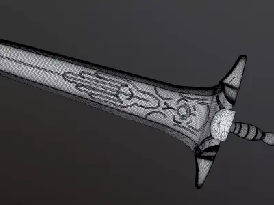 Aspect of Arthur Low-poly 3D model