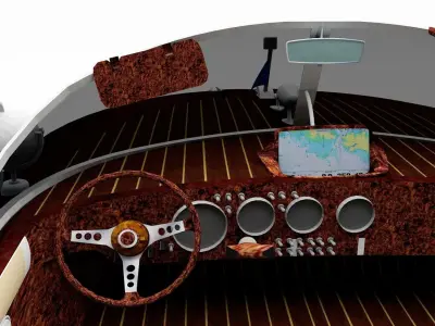 3D model Riva Boat 3D model