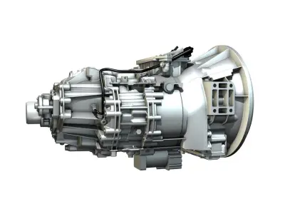 Transmission gearbox 3D model