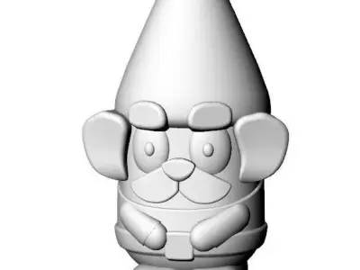 Bluey Gerald Gnome 3D print model