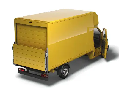 MAN TGE Luton HQ Interior 2023 3D model