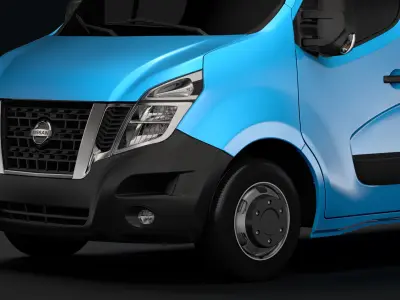 Nissan NV 400 L3H2 Van 2017 3D model