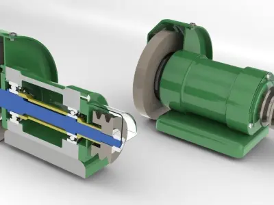  wheel meule elecrique Free 3D model