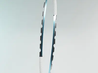 Hashibira Inosuke-Nichirin Sword from kimetsu No Yaiba 3D model