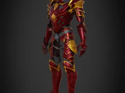 Solo Leveling Igris Armor for Cosplay 3D print model