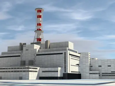 Chernobyl Nuclear Power Plant Free 3D model