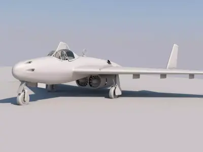 Arado E 583 3D model
