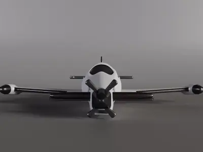 3D Model of a plane 3D model
