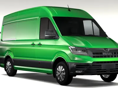 MAN TGE Van L2H2 2017 3D model