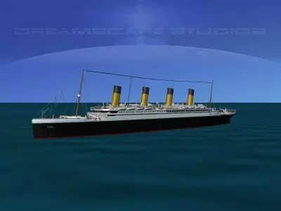 RMS Titanic 3D model