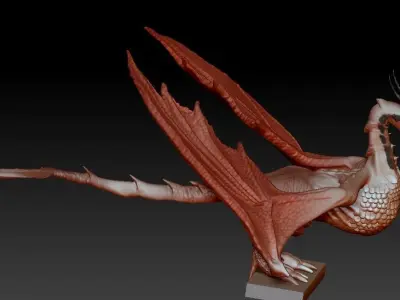 Dragon house 3D model