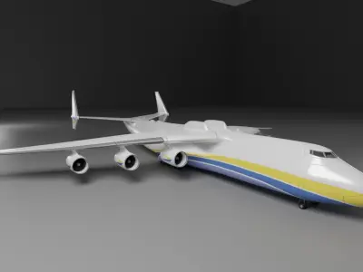 Antonov AN-225 Mrija 3D model