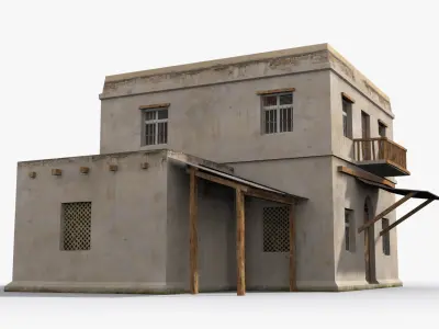 Arab xx9 Low-poly 3D model