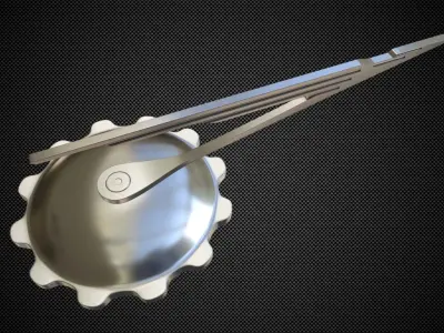 Duesenberg Hood Ornament 3D model