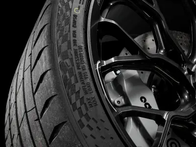 Continental Sport Contact 7 335 25 ZR22 105Y 3D model