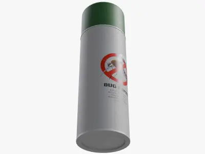Bug Spray Low-poly 3D model