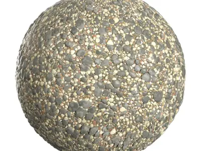 Drone pearl sphere Low-poly 3D model