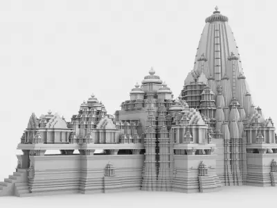 Kandariya Mahadev Temple 3D model