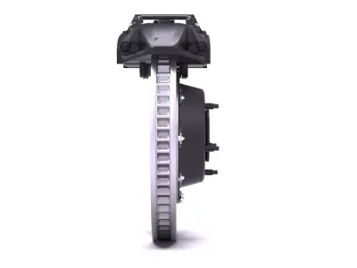 Brembo GTS 6-Pot Brake Kit Low-poly 3D model