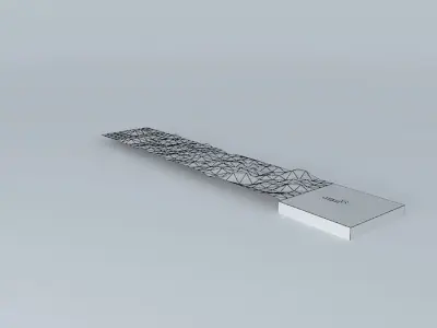 suspension car Free 3D model