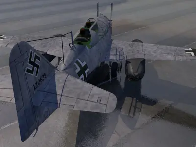 Messerschmitt Me-262B-1a Nachtjager 3D model