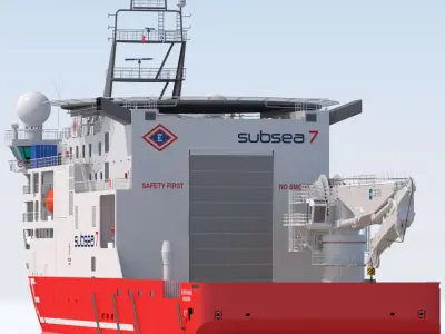 Light Construction Vessel Seven Viking 3D model