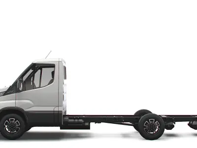 Iveco Daily Single Cab L3 Chassis 2022 3D model