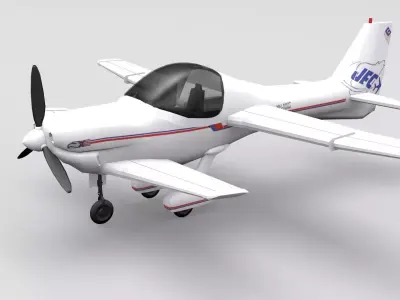 Eagle 150 Low-poly 3D model