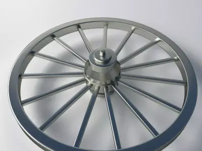 Metal Wheel 3D model