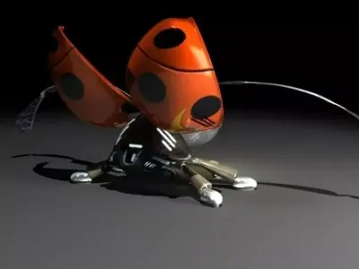 LadyBug Robot 3D model