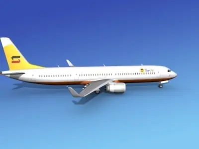 Boeing 737-900ER Sonair 3D model