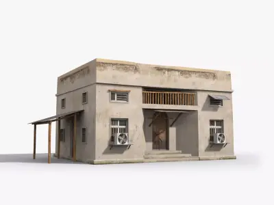 Arab xx2 Low-poly 3D model