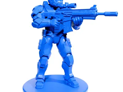 Future Soldier 3D print model