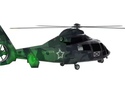 Dolphin Helicopter  Harbin Z-9 3D model