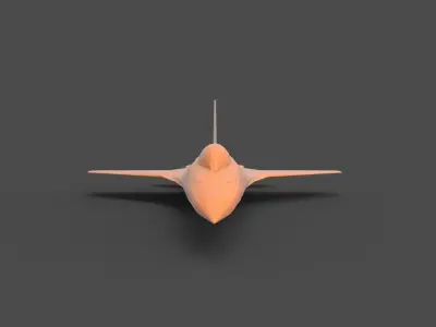 General Dynamics F-16 3D print model