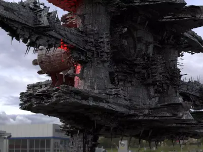 Incan Deity Mega vessal 2 3D model