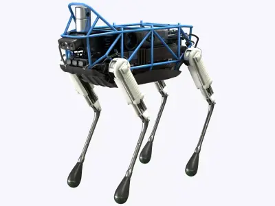Spot Classic Robot Boston Dynamics Low-poly 3D model