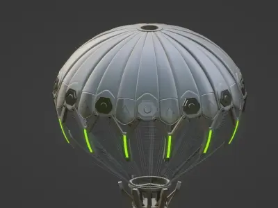 Future Parachute 3D model