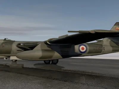 Vickers Valiant B Mk-1 3D model