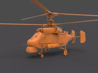 Ka - 25 3D print model
