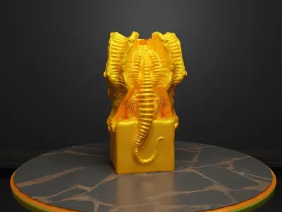 Octopus DnD Dice Tower Animal Dice Tray Cuculthu Dice Box Free 3D print model
